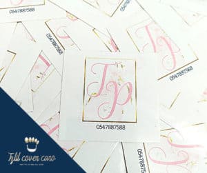 מדבקות לוגו למיתוג